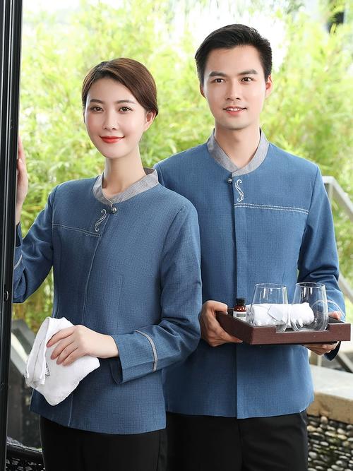 客房保洁工作服长袖女秋冬套装谁懂啊!